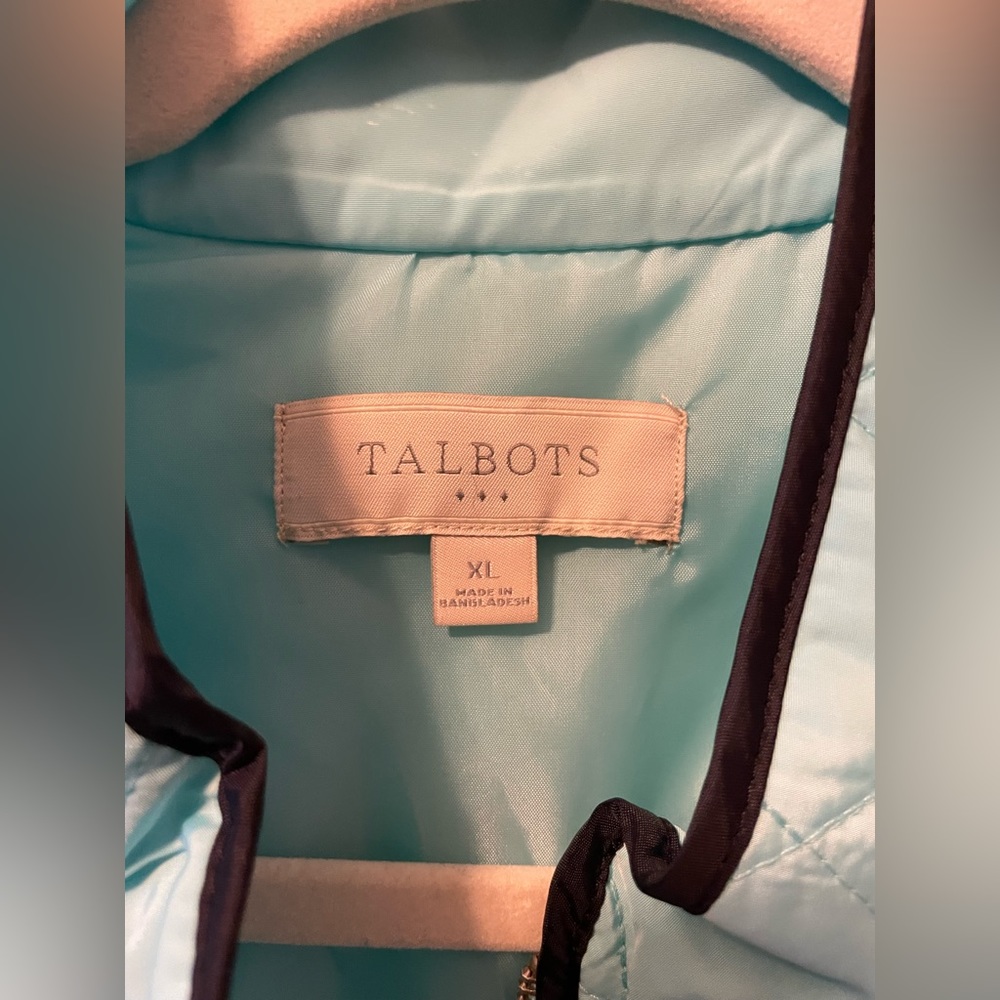 Talbots Turquoise Vest - Picture 2 of 5